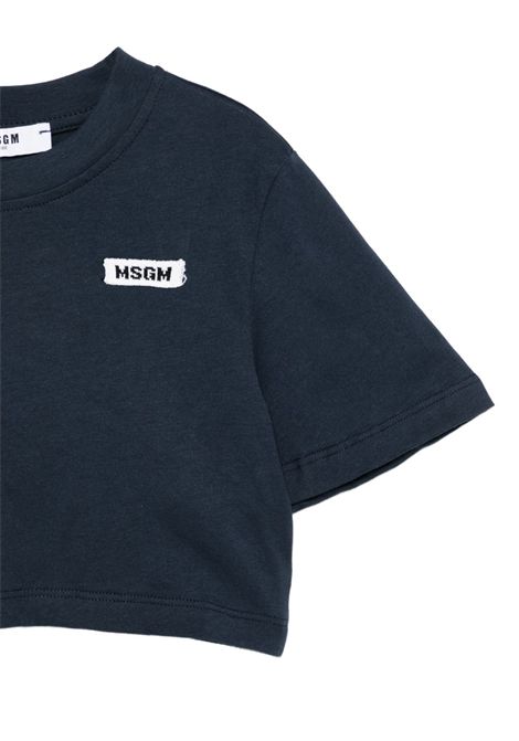 T-shirt con logo MSGM KIDS | S6MSJGTH179MS072
